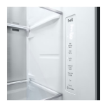 Lg REFRIGERADORA SIDE BY SIDE NEGRA DE 22.4P³ INSTAVIEW DOOR IN DOOR CRAFT ICE VS25XH